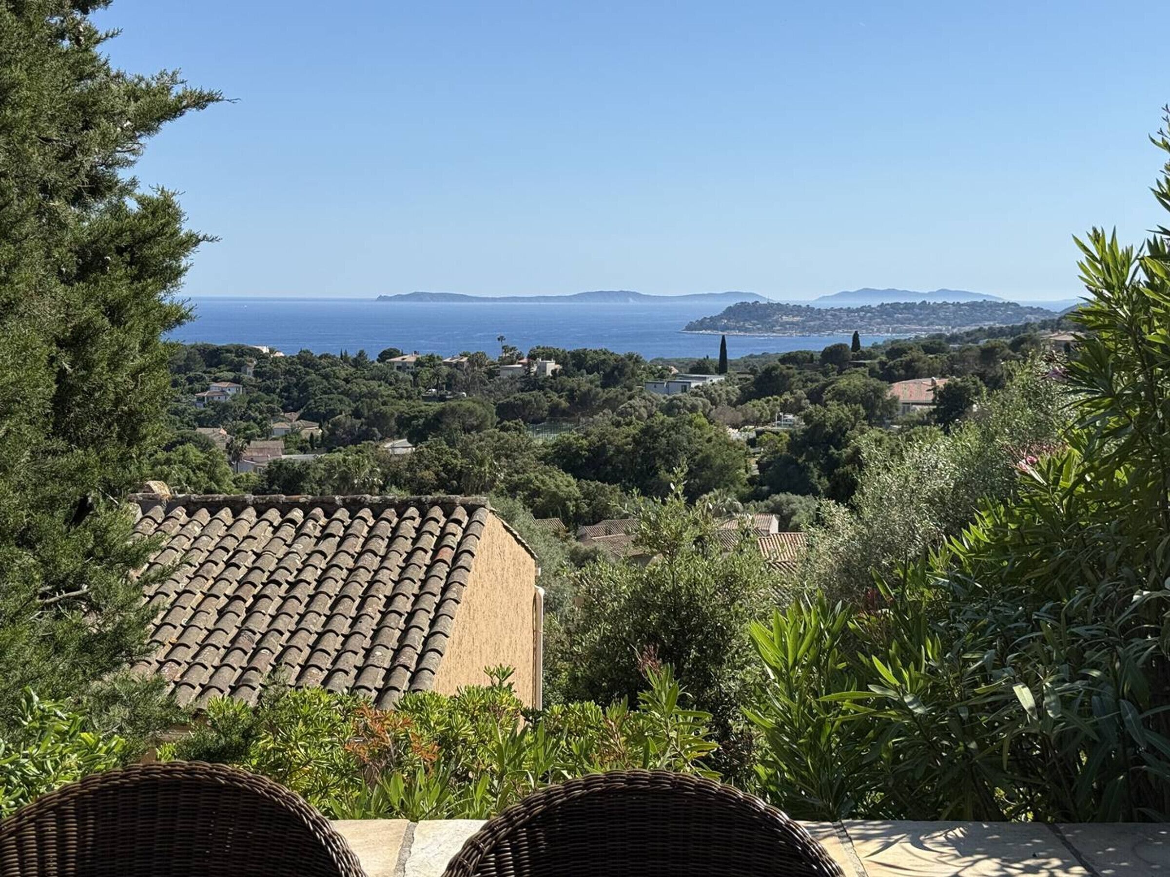 Vue depuis l’hébergement