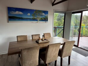 Dining - 719 Cooloola Villa  Kingfisher Bay  K gari  Fraser Island (K'gari)