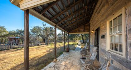 Historic log cabin suite at B&B Boutique Resort/Full Moon Inn