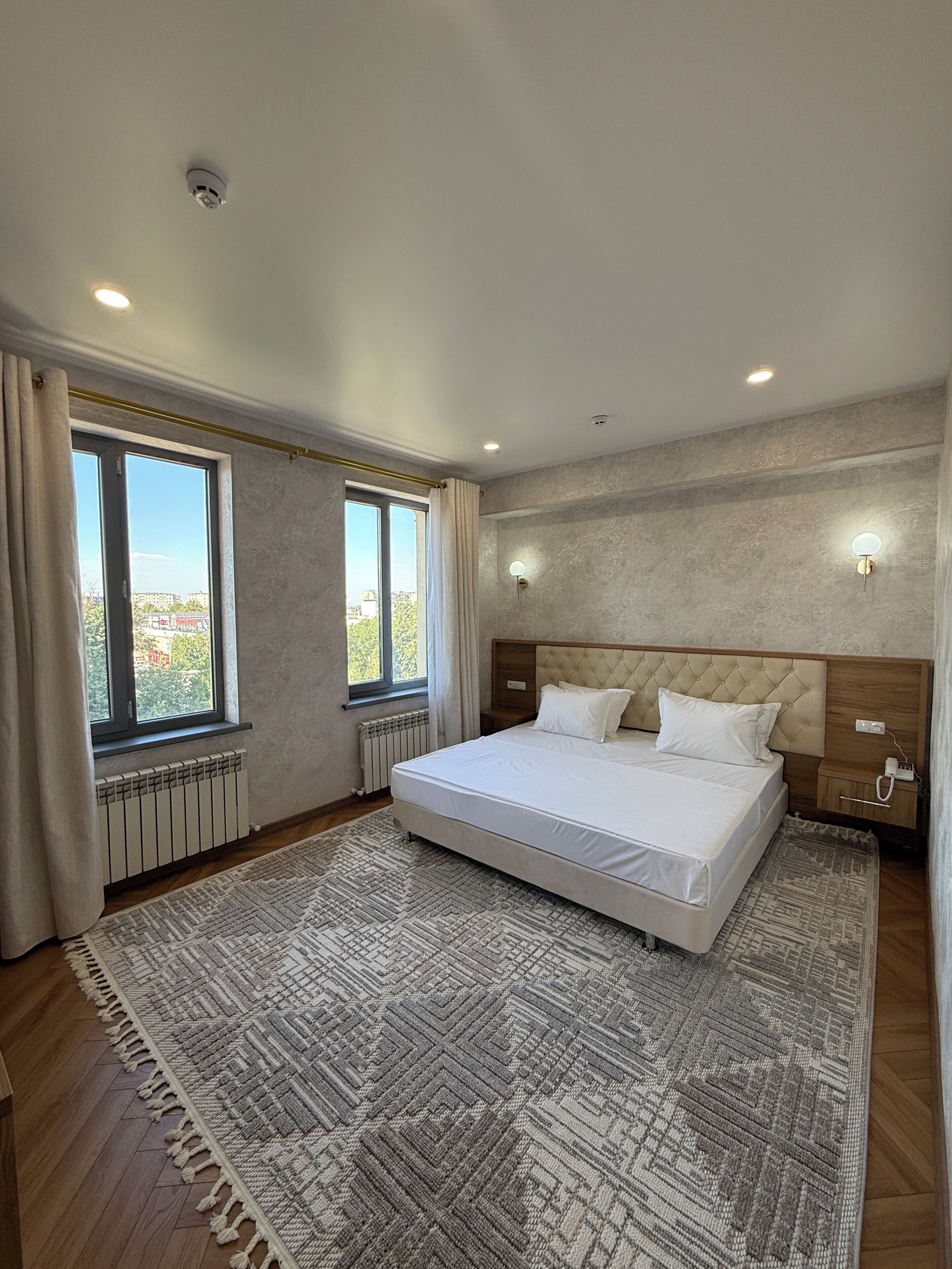 Premium Double Room, City View | Iron/ironing board (on request), free WiFi, bed sheets