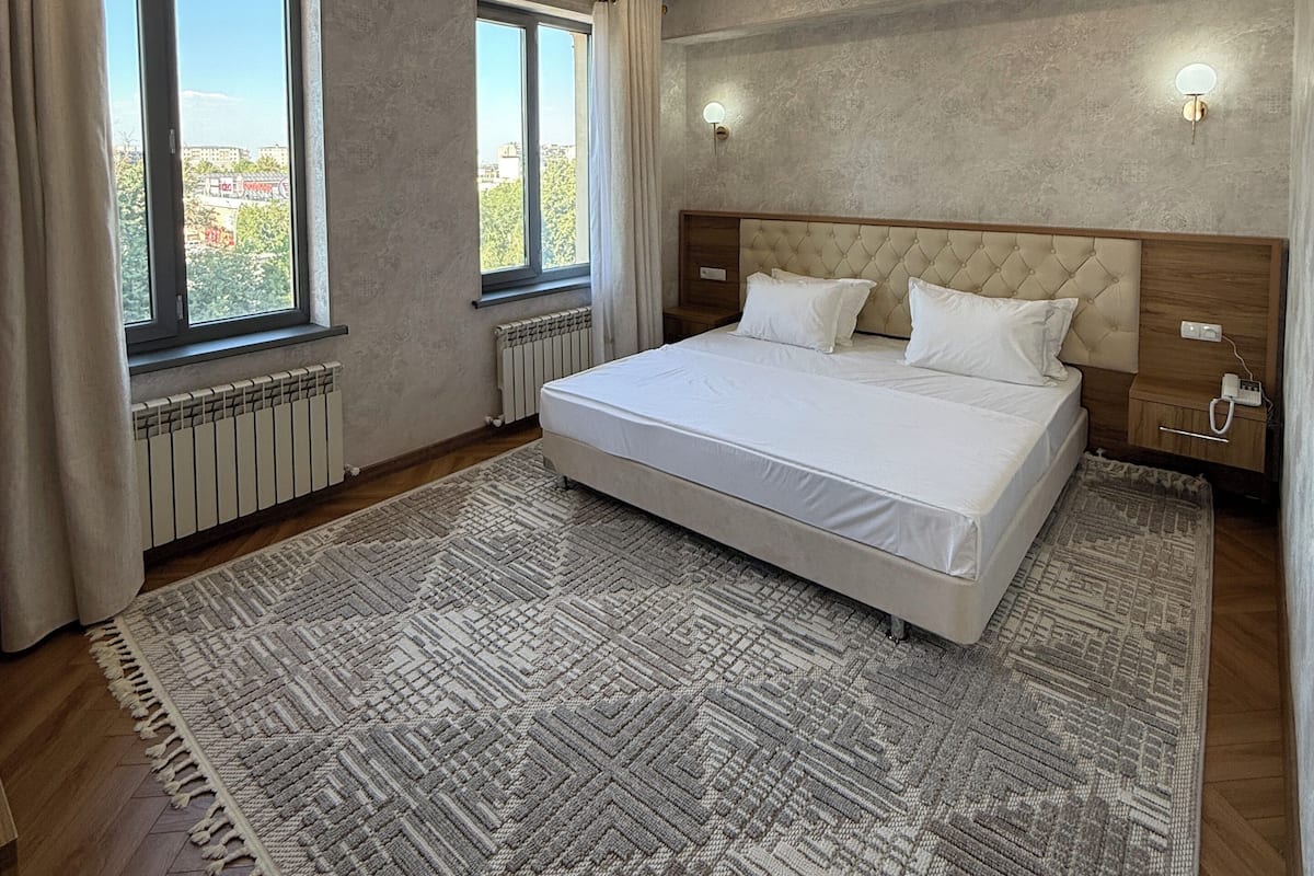 Premium Double Room, City View | Iron/ironing board (on request), free WiFi, bed sheets