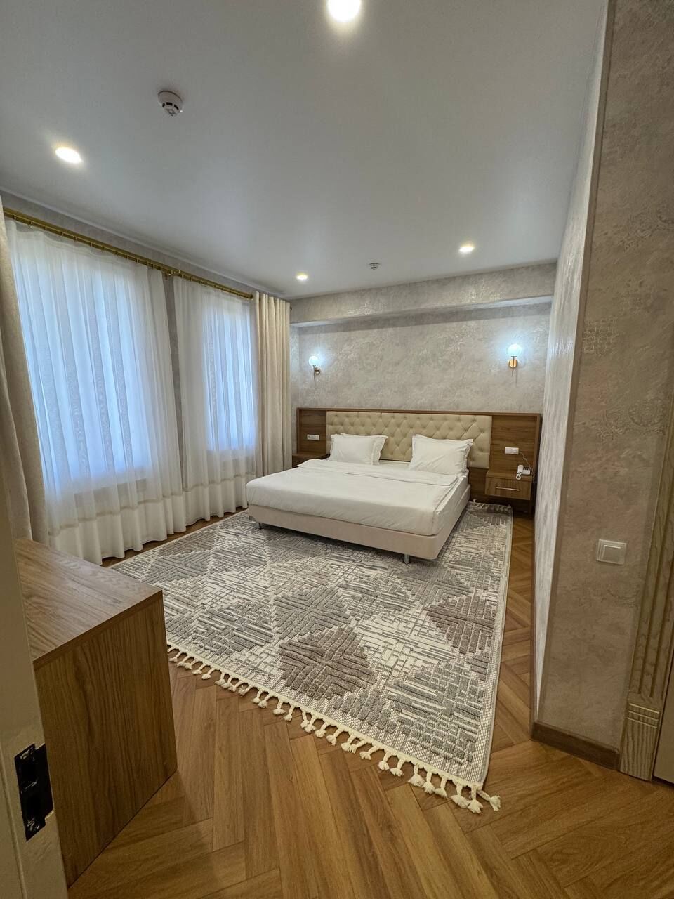 Premium Double Room, City View | Iron/ironing board, free WiFi, bed sheets