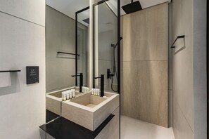 Bathroom - Prime JLT Stay | Near Metro & Lakeside Dining (Dubai)