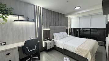 Business Apartment, 1 Queen Bed, City View