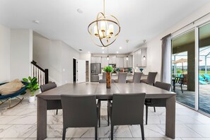Dining - Beautiful Pool House with Games Room, Themed Kids Bedrooms & Theater (Davenport)