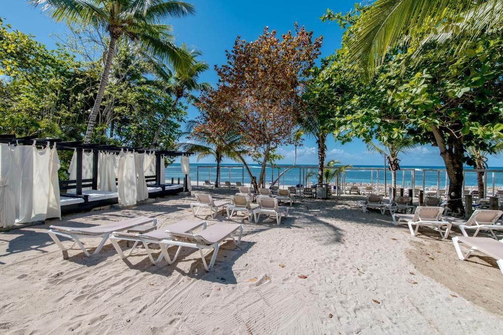 On the beach, 2 beach bars