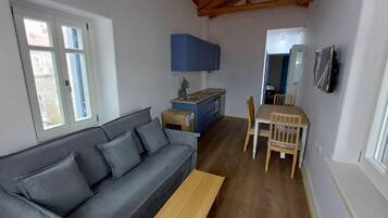 Huoneisto, merinäköala | Oleskelualue