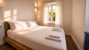 Departamento, vista al mar | Ropa de cama de alta calidad y camas con efecto memoria 