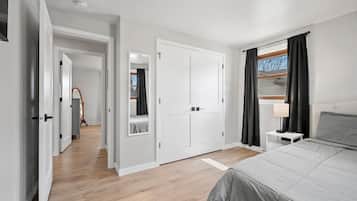5 chambres, fer et planche à repasser, lit parapluie, Wi-Fi gratuit