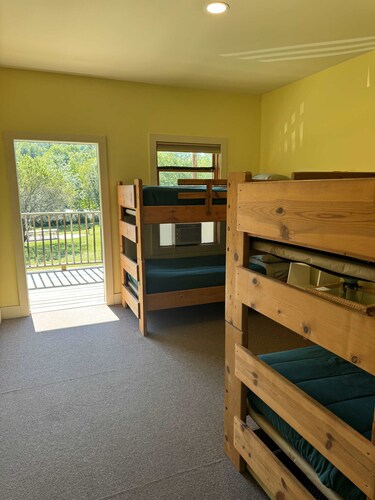 Riverfront Double Bunk Room in West Forks