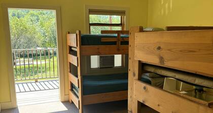 Riverfront Double Bunk Room in West Forks
