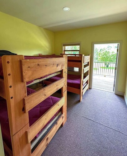 Riverfront Double Bunk Room in West Forks