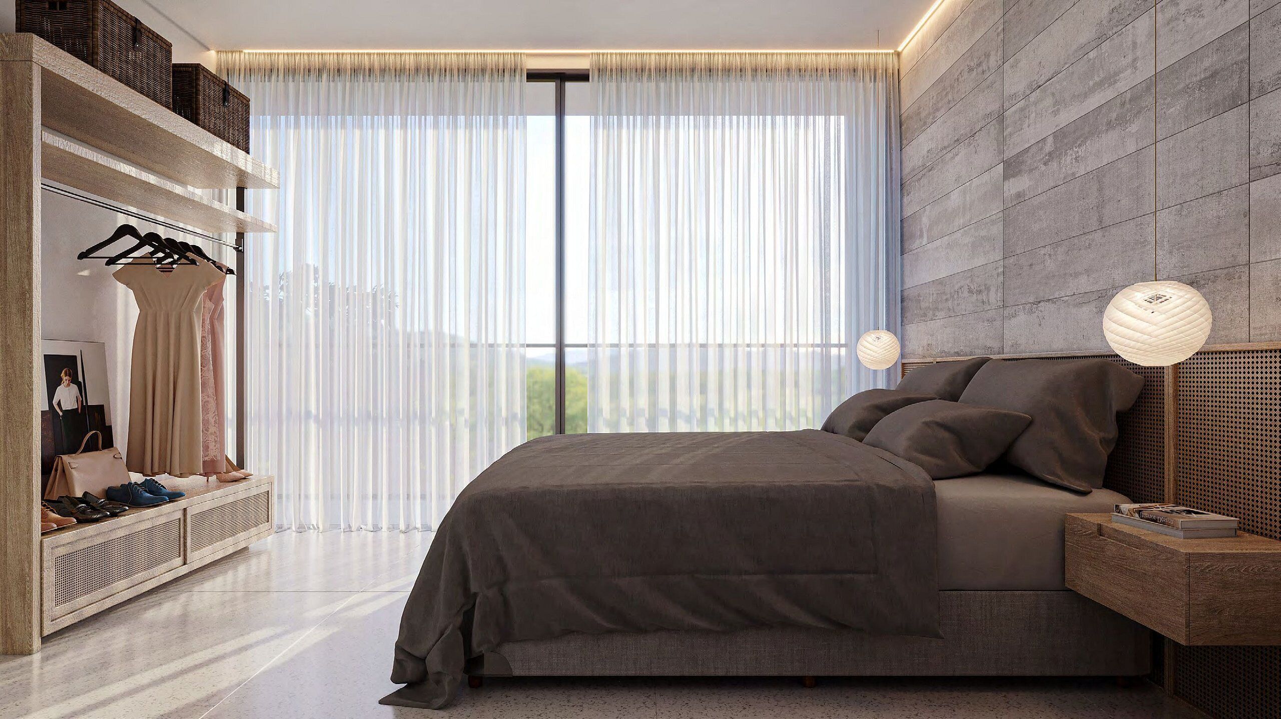 Apartamento básico | Caja fuerte, cortinas opacas, tabla de planchar con plancha