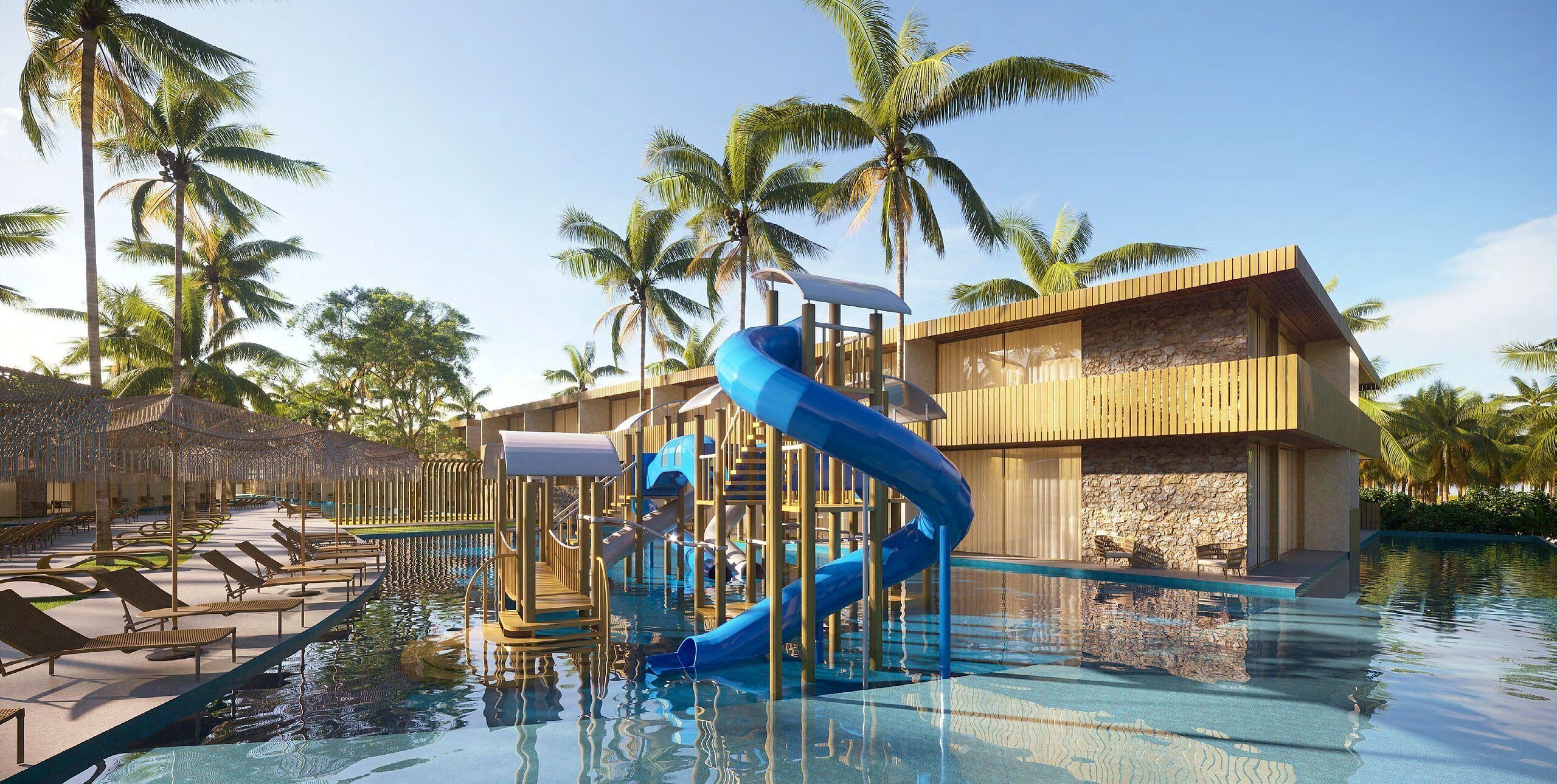 3 indoor pools, 3 outdoor pools