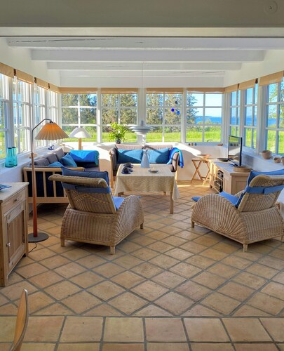 Cozy house on Fur with fjord views