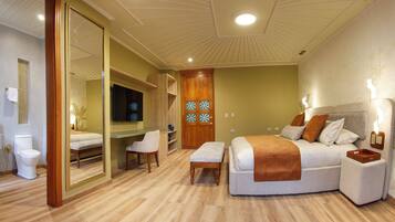 Suite | Premium bedding, down duvets, pillow-top beds, minibar