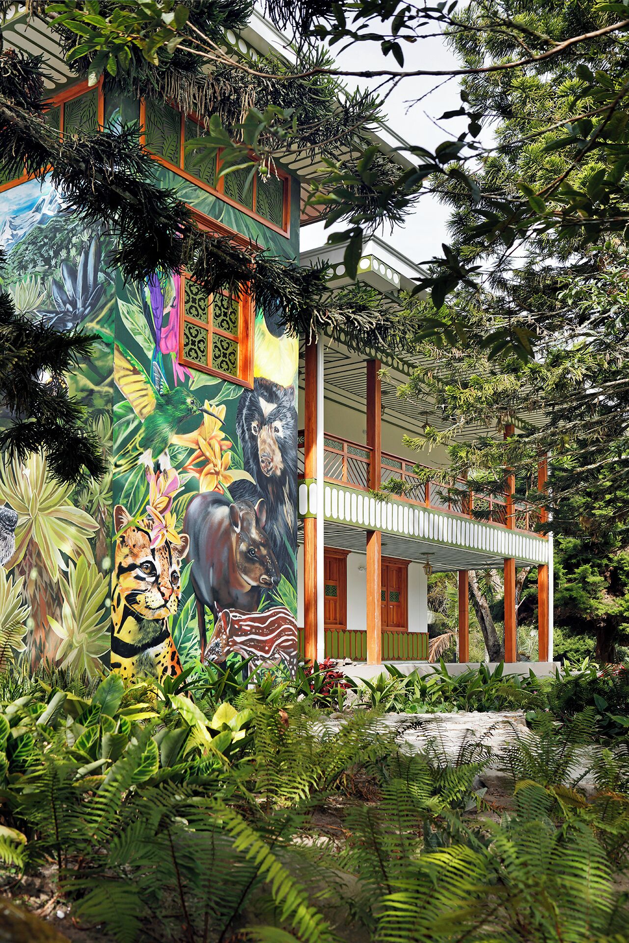 Fachada de la propiedad