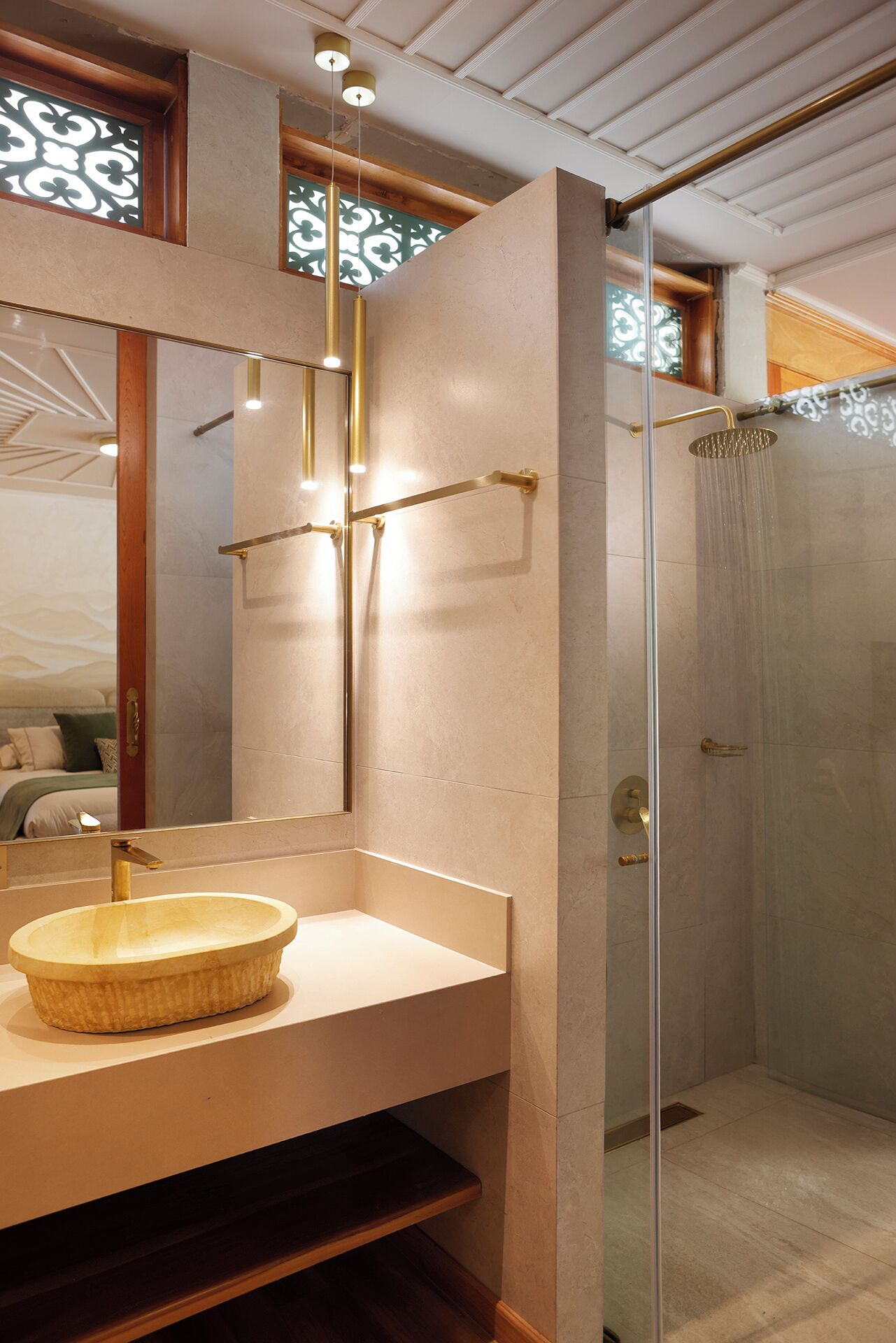 Deluxe-Suite | Badezimmer | Designer-Toilettenartikel, Haartrockner, Hausschuhe, Bidet