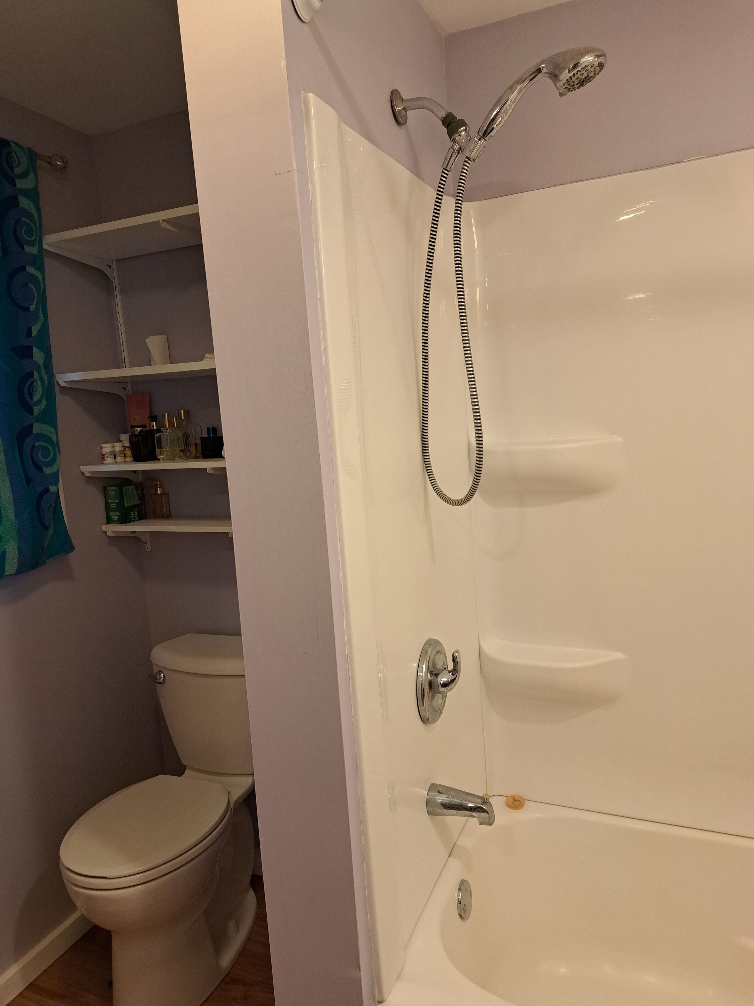 Towels, soap, toilet paper