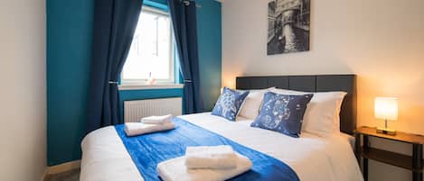2 Schlafzimmer, WLAN, Bettwäsche, Rollstuhlgeeignet