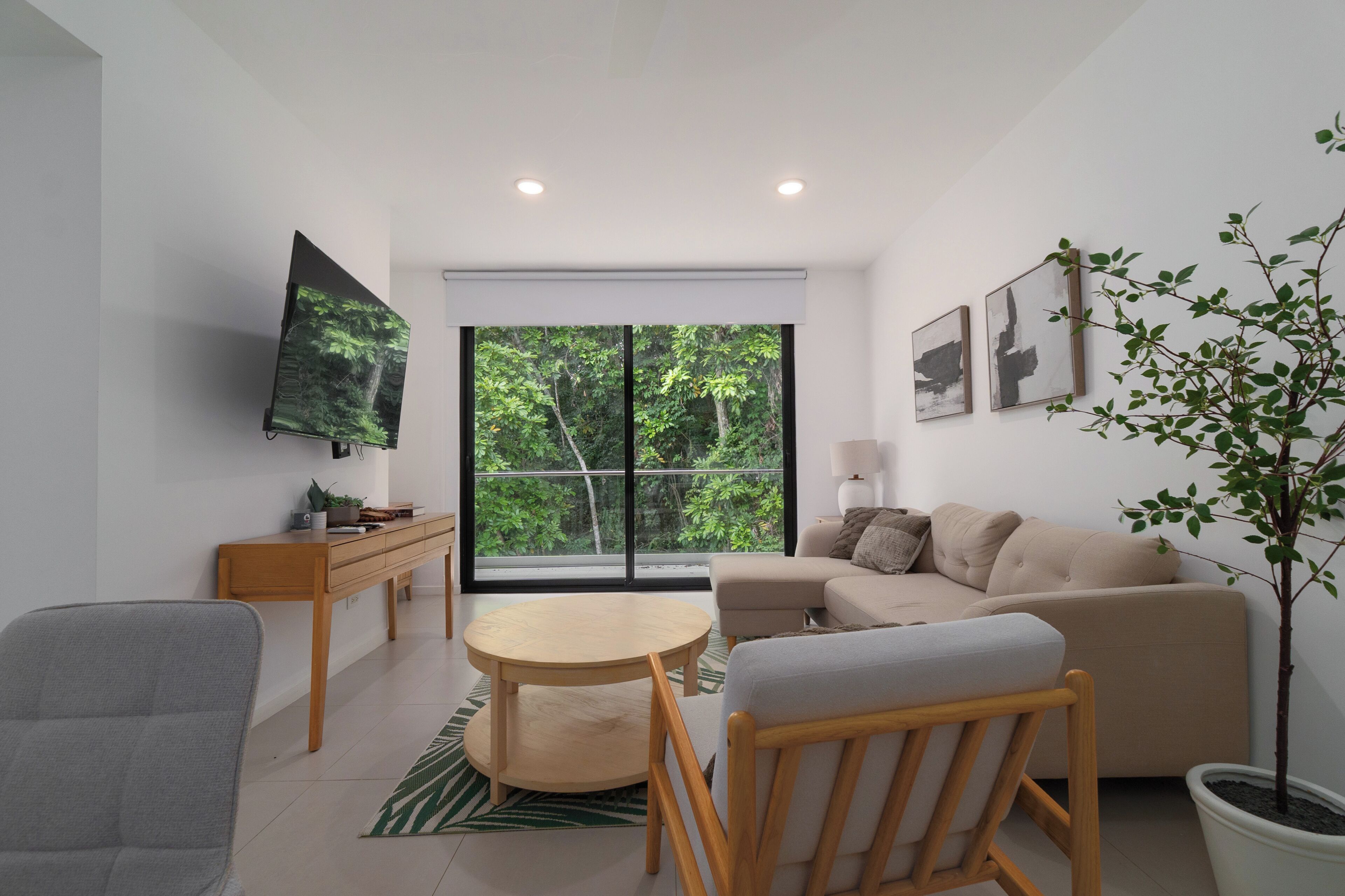 Apartemen, pemandangan danau | Area keluarga