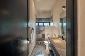 Luxury-Haus, Gartenblick | Badezimmer