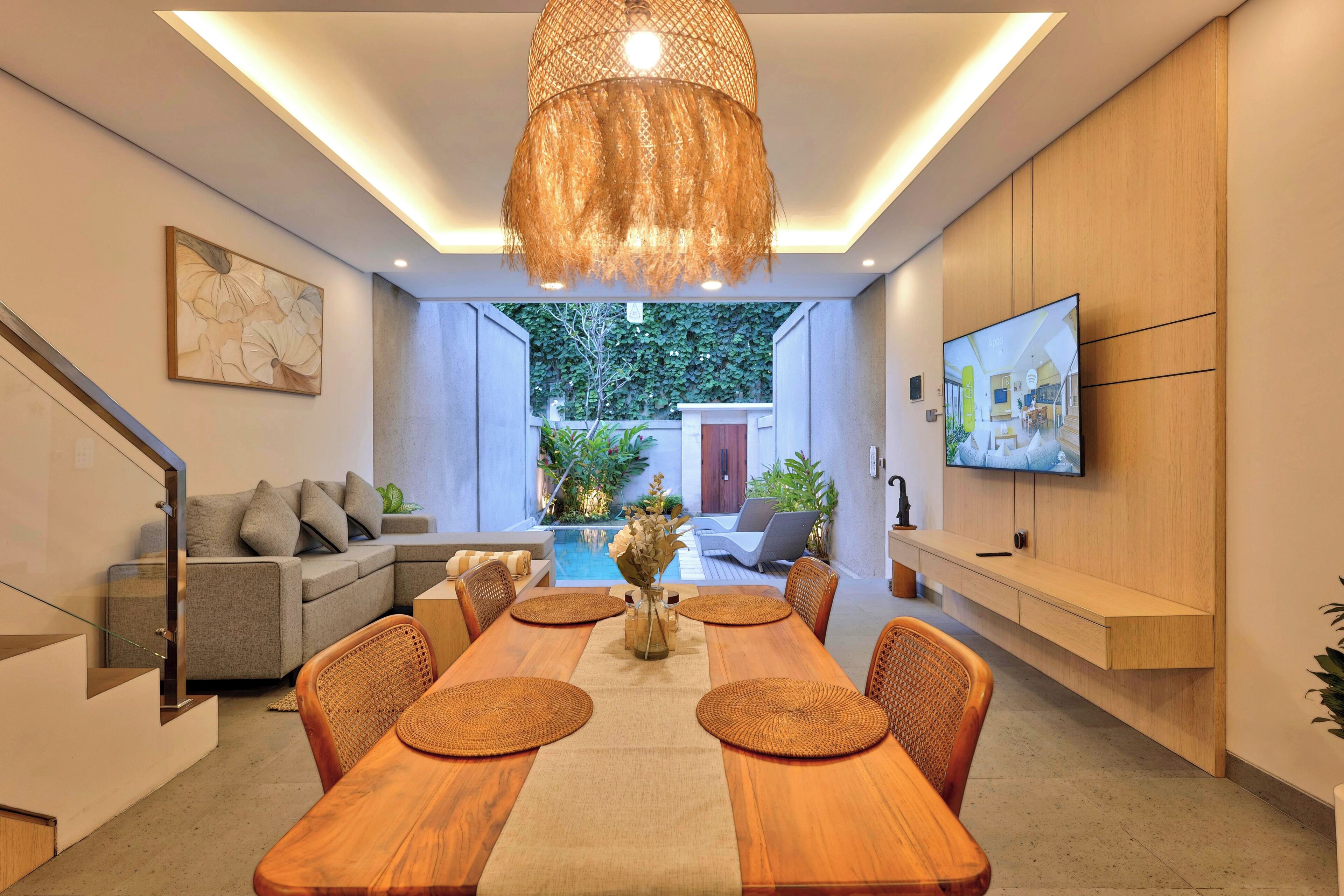 Romantic Villa, 1 Bedroom, Private Pool | Living room