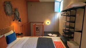 1 bedroom, Internet, bed sheets - S3 Loft 2 Niveles, Red Descanso, Fifa Fan Fest Guadalajara Centro Pet Friendly (Guadalajara)