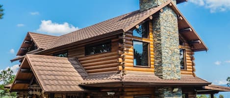 FerienhĂŒtte, 5Â Schlafzimmer, barrierefrei, Raucher | AuĂenbereich