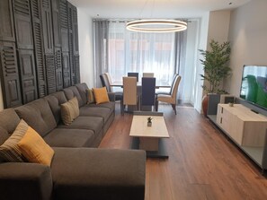 Living area - San Antón, apartamento de lujo by El Rincon (Logroño)