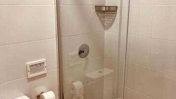 Hair dryer, towels