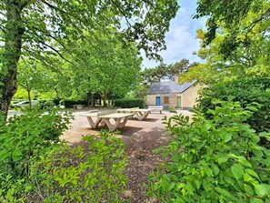 Outdoor dining - Ploemel - Studio - 21m² - Swimming pool - 1* (PLOEMEL)