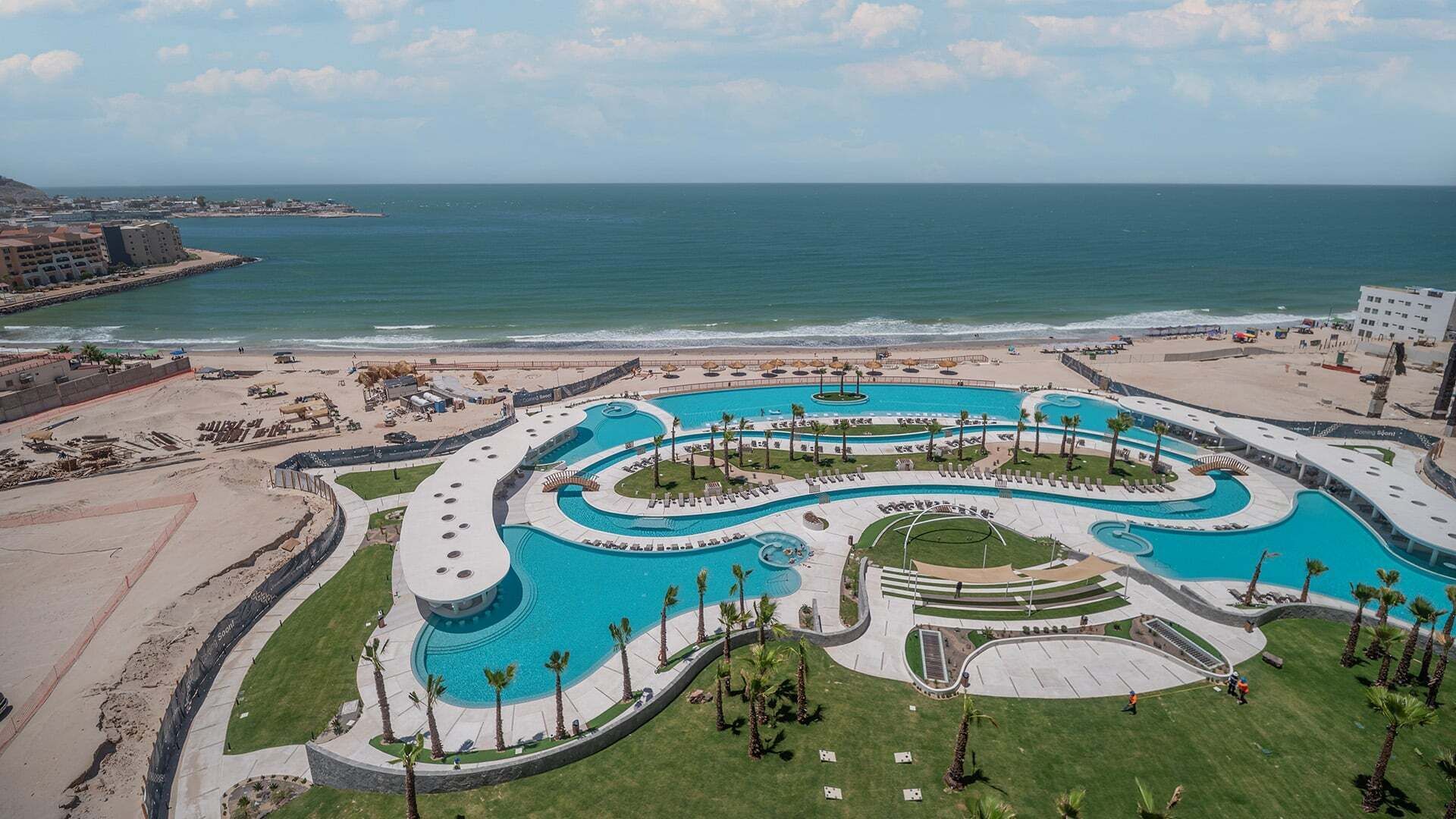 Beheizter Pool