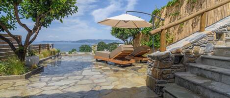 Panoramic Villa, 3 Bedrooms, Sea View | Property grounds