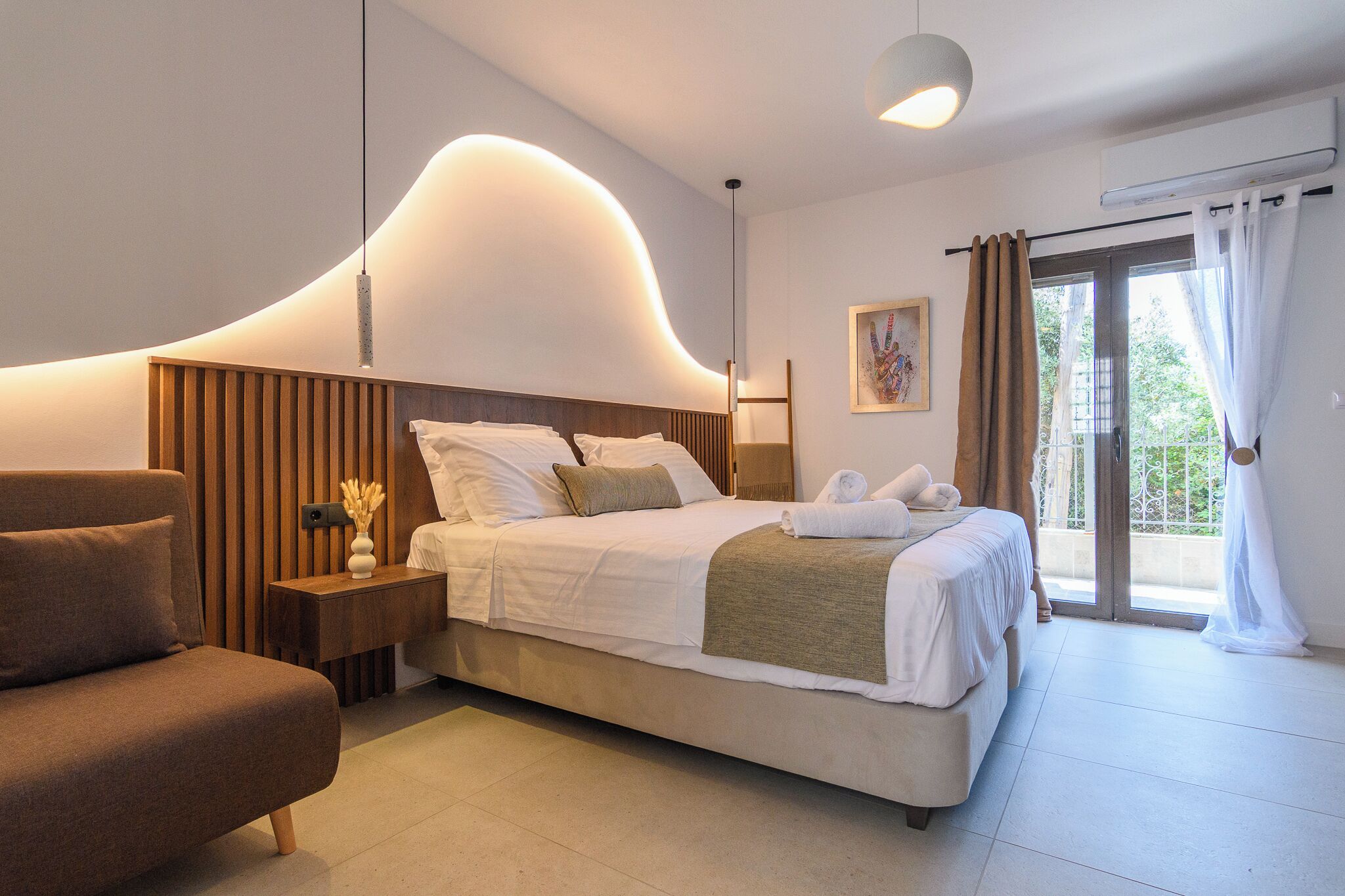 Panoramic-Villa, 3 Schlafzimmer, Meerblick | Zimmersafe, Schreibtisch, laptopgeeigneter Arbeitsplatz