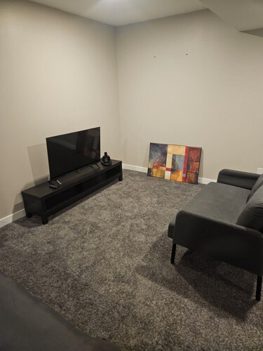 Paula's Place,nice basement space,with its own bathroom and kitchenette.