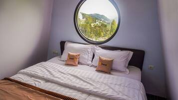 Family Double Room, Balcony, Hill View | Free WiFi