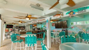 Dining - Reel-Axed Retreat ~ Pet Friendly, 37.5' Dock, Tiki Hut, Cabana Club w Pool Access (Key Colony Beach)