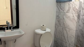 Towels, soap, toilet paper