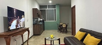 Enjoyable 2-bedroom apartment with AC in charming Torreón