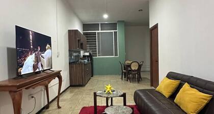Enjoyable 2-bedroom apartment with AC in charming Torreón