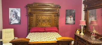 2 Bedrooms with double beds and shared Bath.
