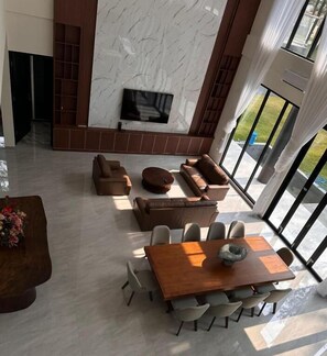 Living area - Aldeoz Villa Sentul (Bogor)