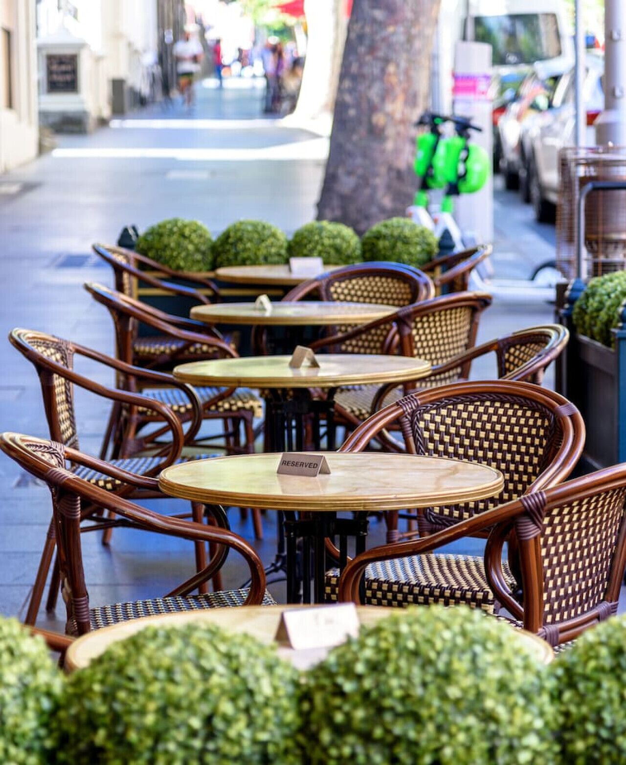 Outdoor dining