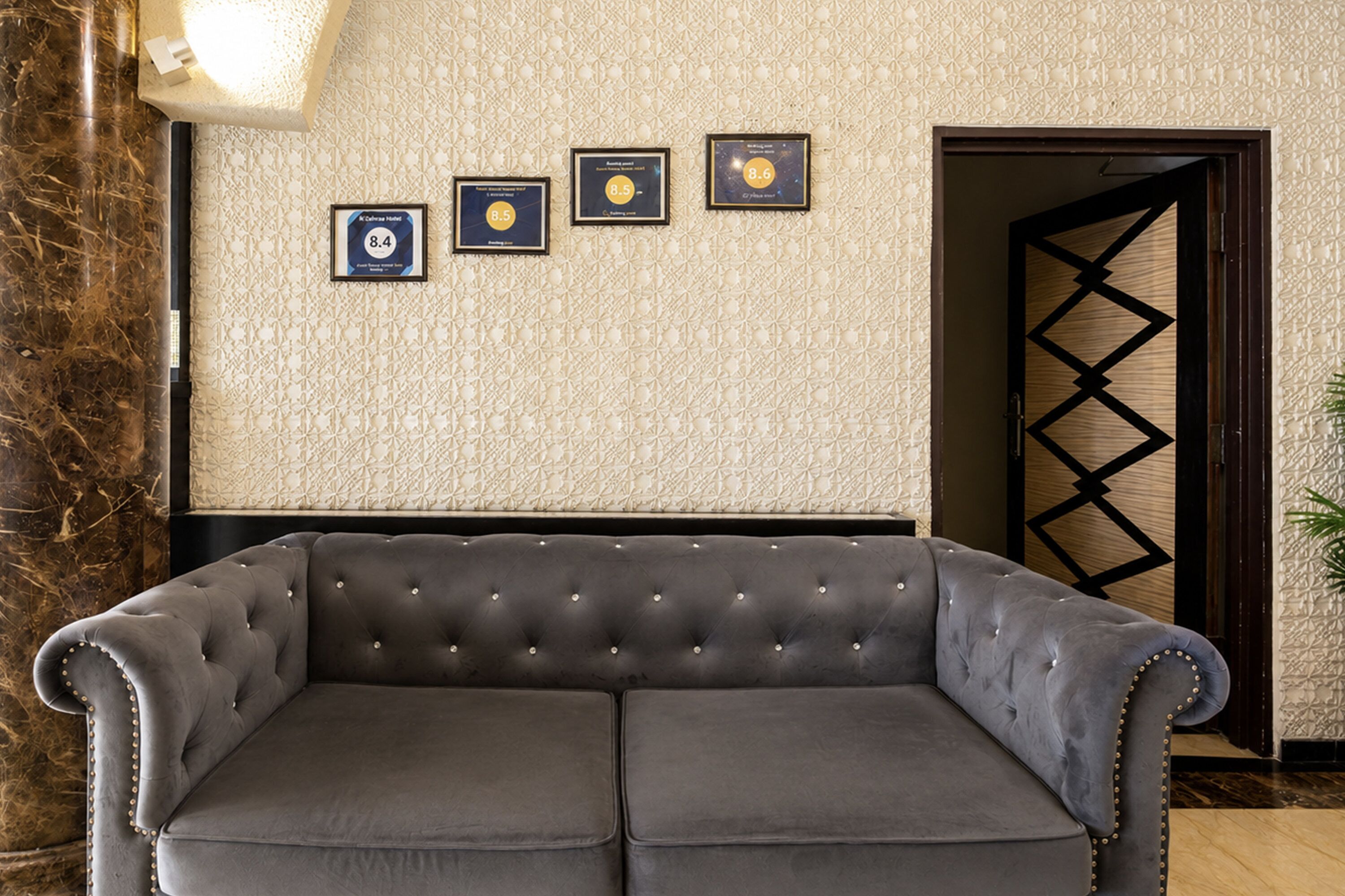 Lobby sitting area