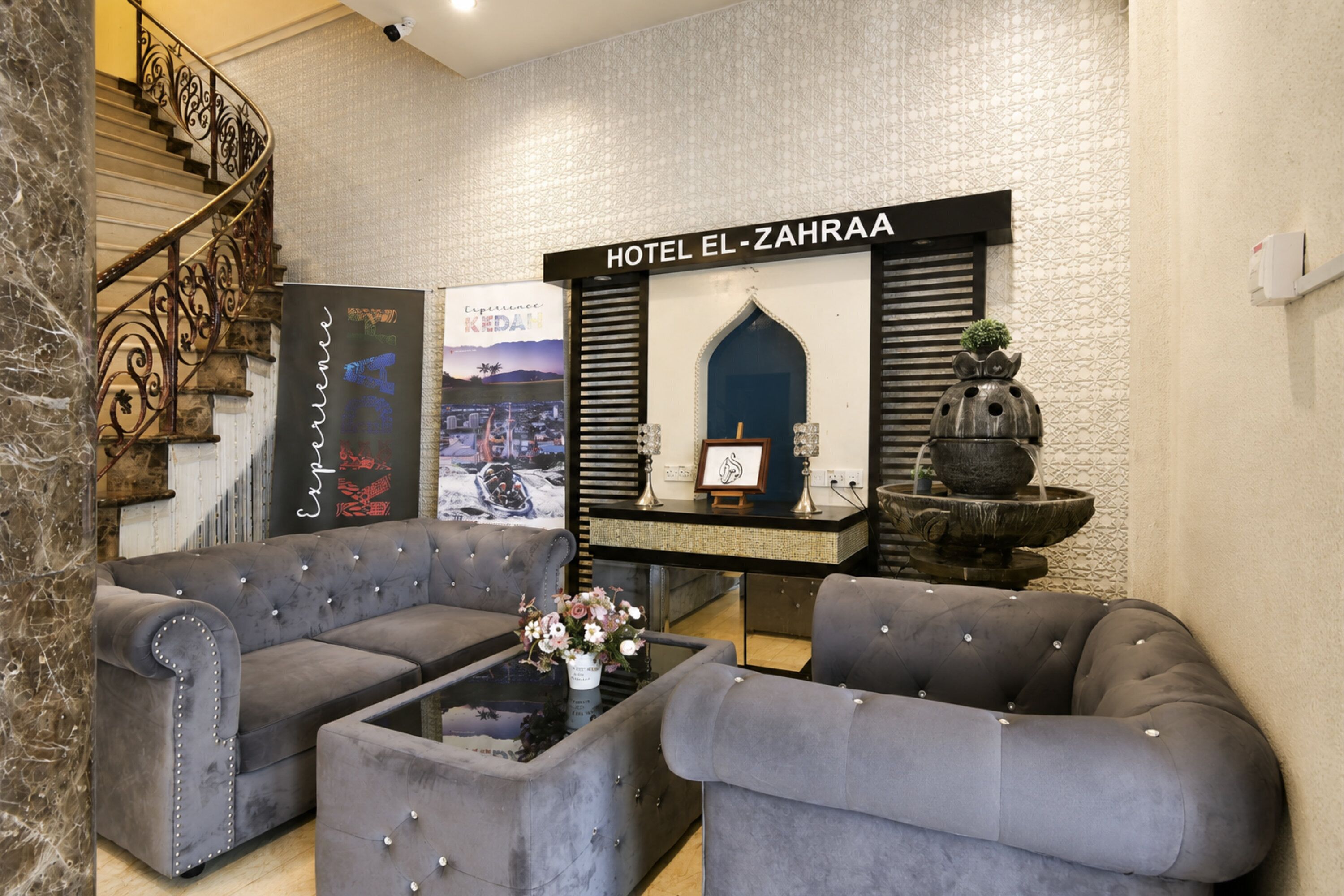Lobby sitting area