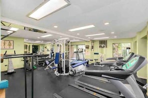 Fitnessbereich
