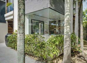 House, 4 Bedrooms, Private Pool | Exterior detail - Modern Villa Nestled in its Tropical Garden (Grand-Baie)