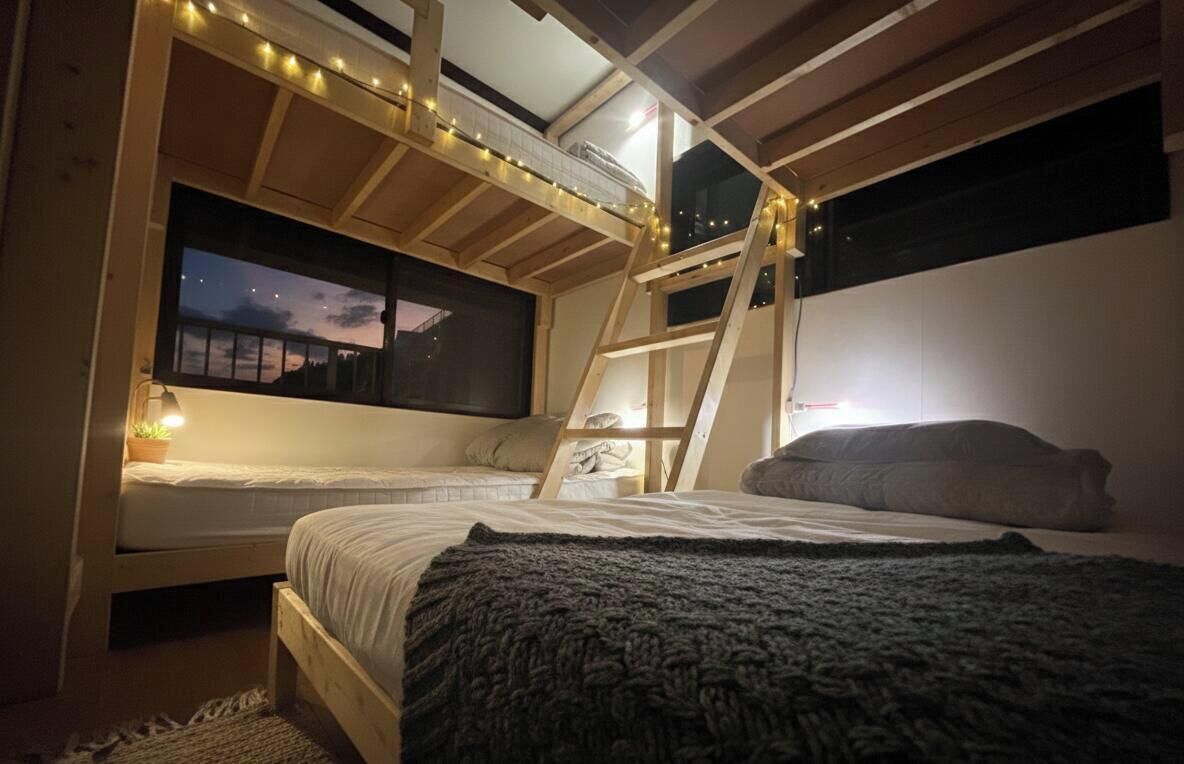 Shared Dormitory, Beach View