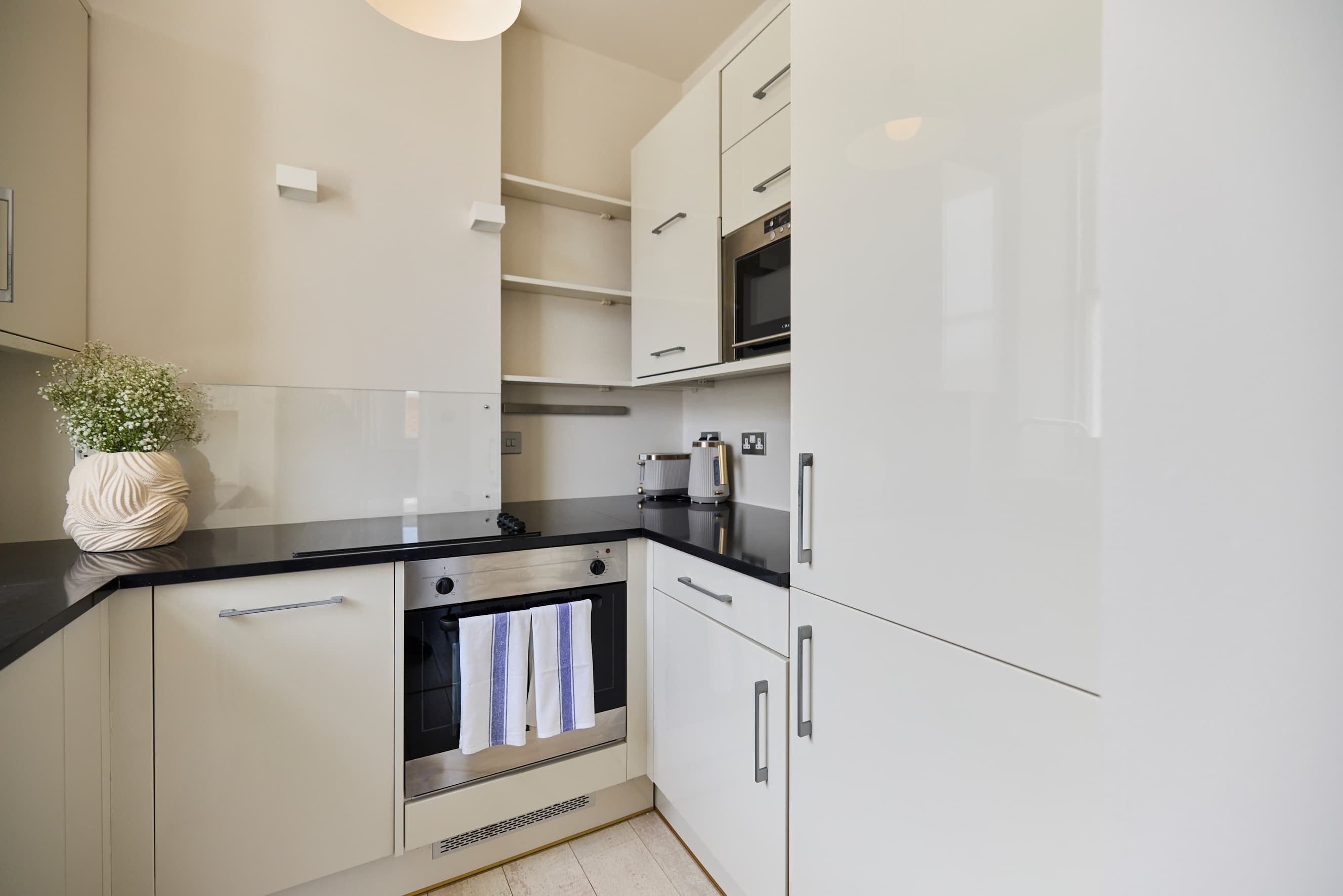 Kühlschrank, Ofen, Herdplatte, Geschirrspüler